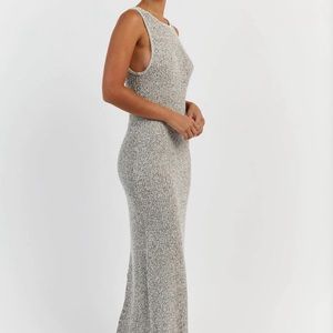 DISSH Black & White Marlee Maxi Dress - Size XL